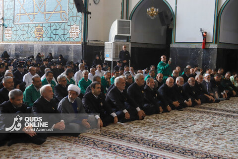 گزارش تصویری | برگزاری مراسم «مهمانی لاله‌ها» در حرم مطهر رضوی