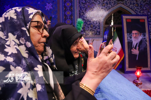 گزارش تصویری | برگزاری مراسم «مهمانی لاله‌ها» در حرم مطهر رضوی