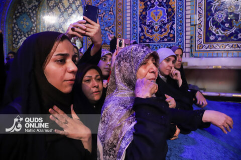 گزارش تصویری | برگزاری مراسم «مهمانی لاله‌ها» در حرم مطهر رضوی