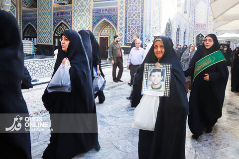 گزارش تصویری | برگزاری مراسم «مهمانی لاله‌ها» در حرم مطهر رضوی