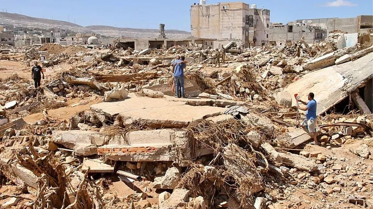سیل ناگهانی در لیبی قربانی گرفت/ ۷۹ نفر مصدوم شدند