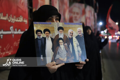 گزارش تصویری | مراسم وداع با پیکر سردار شهید «حسین ظریفی» در مشهد
