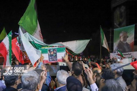 گزارش تصویری | مراسم وداع با پیکر سردار شهید «حسین ظریفی» در مشهد