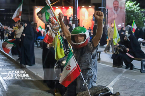گزارش تصویری | مراسم وداع با پیکر سردار شهید «حسین ظریفی» در مشهد
