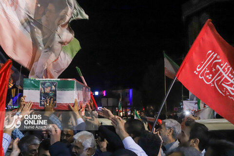 گزارش تصویری | مراسم وداع با پیکر سردار شهید «حسین ظریفی» در مشهد