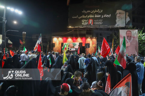 گزارش تصویری | مراسم وداع با پیکر سردار شهید «حسین ظریفی» در مشهد