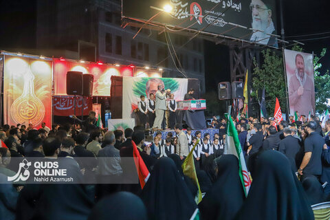 گزارش تصویری | مراسم وداع با پیکر سردار شهید «حسین ظریفی» در مشهد