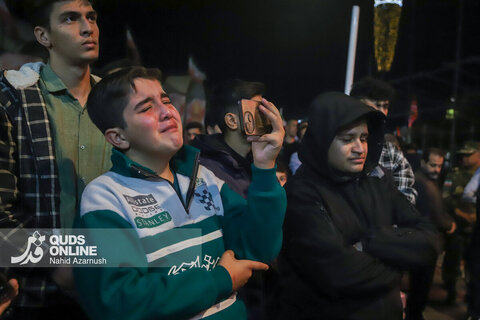 گزارش تصویری | مراسم وداع با پیکر سردار شهید «حسین ظریفی» در مشهد