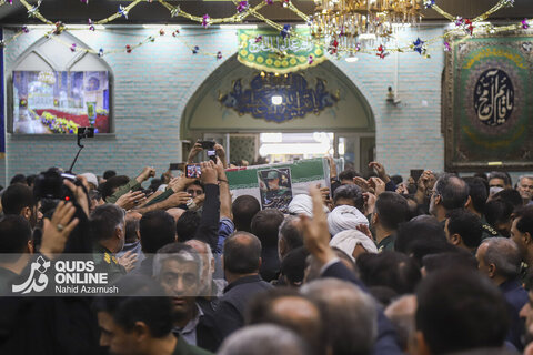 گزارش تصویری | تشییع پیکر سردار شهید حسین ظریفی در مشهد