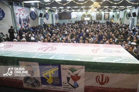 گزارش تصویری | تشییع پیکر سردار شهید حسین ظریفی در مشهد