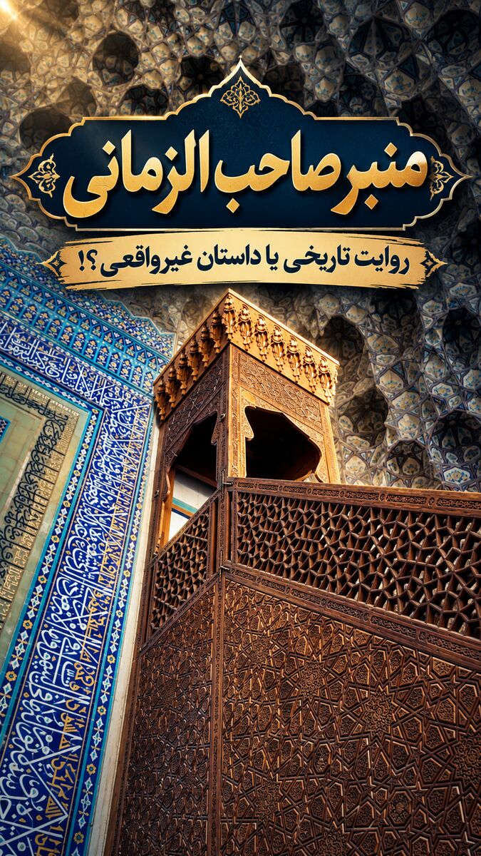 منبر صاحب‌الزمانی؛روایت تاریخی یا داستانی غیرواقعی؟!