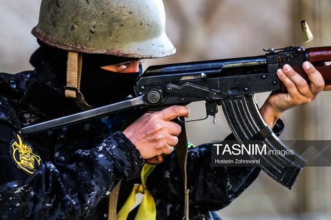 عکس | نخستین دوره آموزش نظامی بانوان «جان‌فدا»