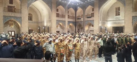 تجدید میثاق سربازان جانبرکف نیروهای مسلح با ثامنالحجج(ع)