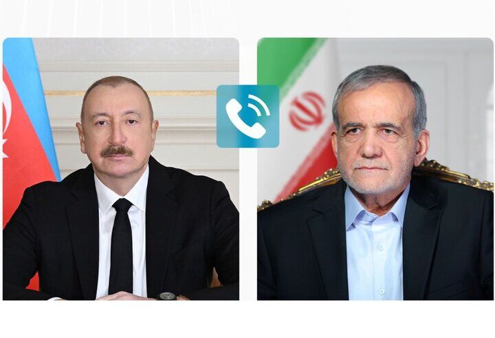 گفت‌وگوی تلفنی روسای جمهور آذربایجان و ایران پیرامون روابط دوجانبه