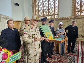 اختتامیه طرح حرم تا حرم فرماندهی مرزبانی فراجا در بارگاه امام رضا (ع) برگزار شد