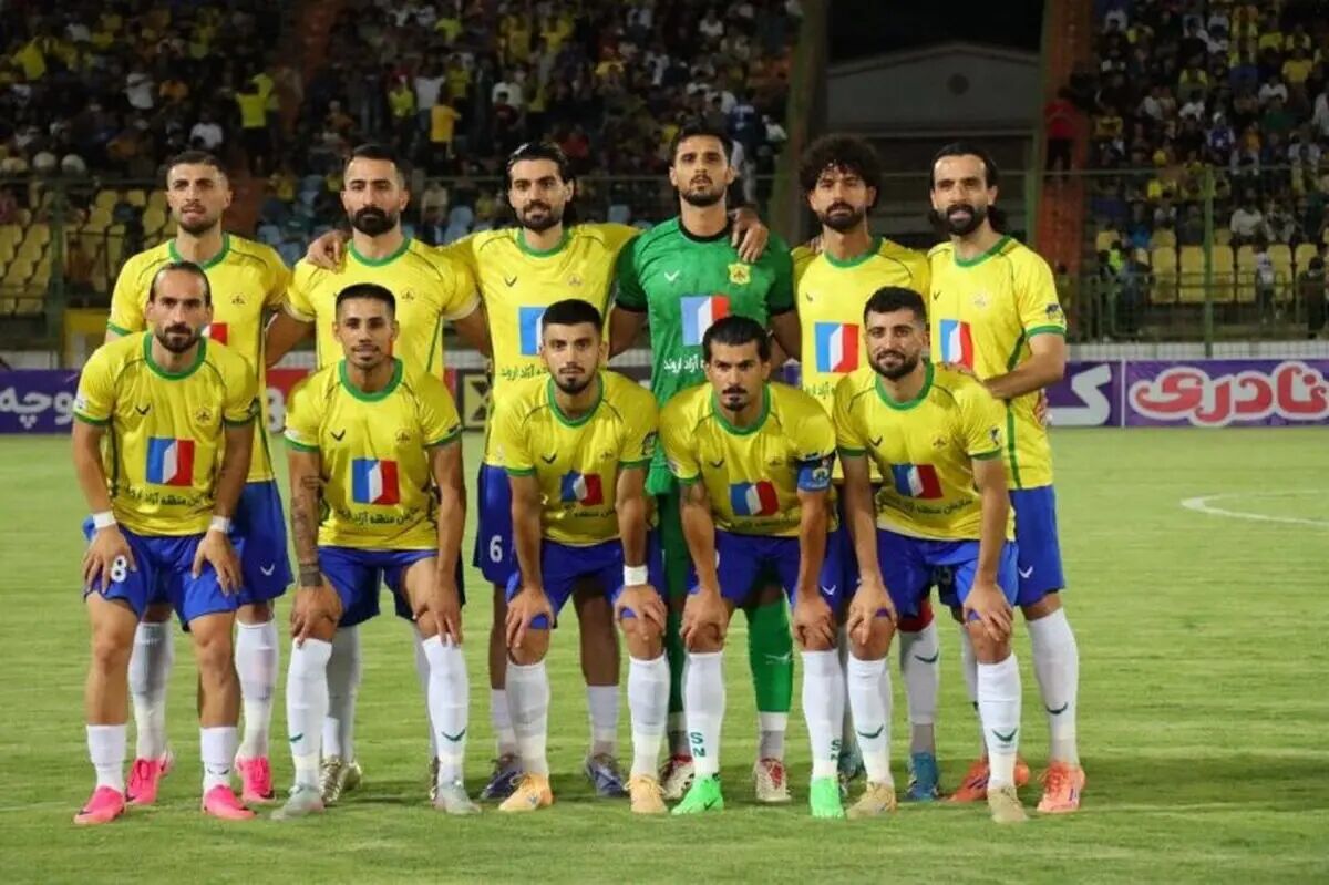 ترکیب صنعت نفت آبادان مقابل پرسپولیس