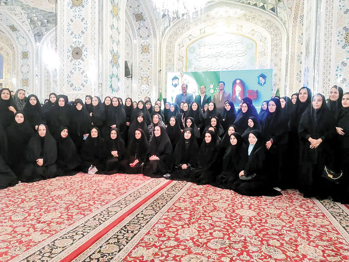 جشن همدلی سپیدپوشان در محضر امام مهربانی‌ها