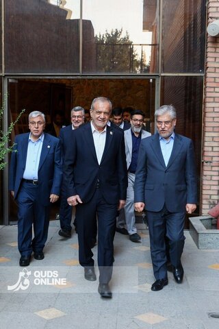 عکس | حضور پزشکیان در مراسم آغاز سال تحصیلی دانشگاه‌ها