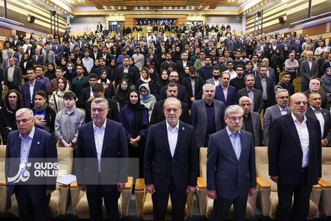 عکس | حضور پزشکیان در مراسم آغاز سال تحصیلی دانشگاه‌ها