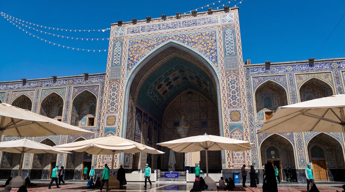 فیلم | ایوان آب در مسجد گوهرشاد