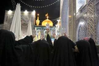 اعتکاف دانش‌آموزی «پناه» در پناه امام رضا (ع)