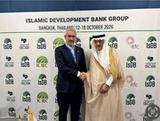 دیدار وزیر اقتصاد با رئیس بانک توسعه اسلامی/ تاکید مدنی زاده بر تسریع در تعیین تکلیف طرح‌های مورد حمایت بانک توسعه اسلامی