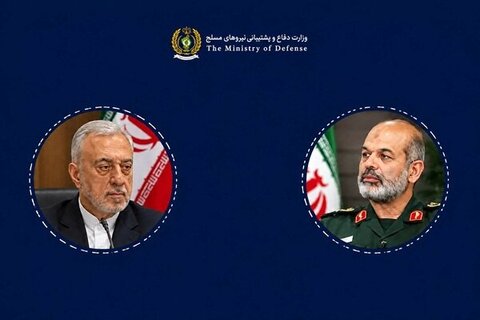 دیدار وزیر پیشنهادی وزارت دفاع با فرمانده کل سپاه