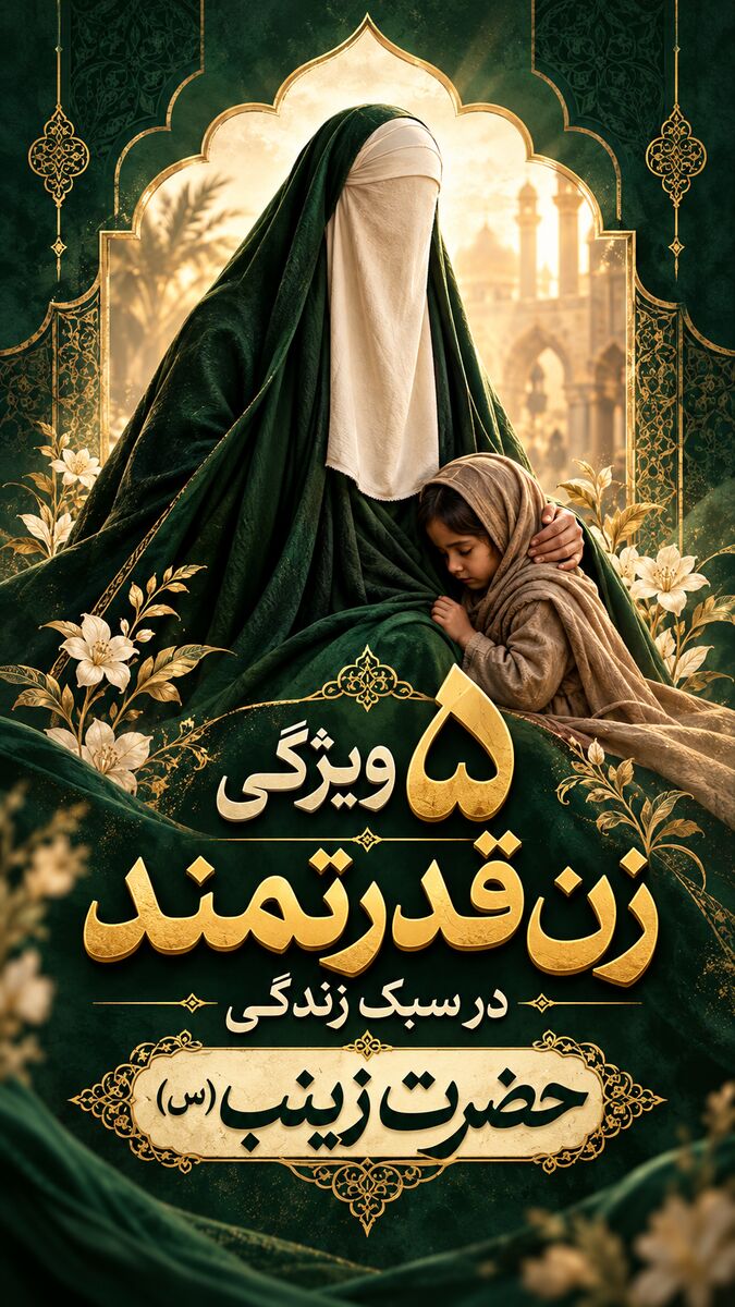 ۵ ویژگی زن قدرتمند در سبک زندگی حضرت زینب (س)