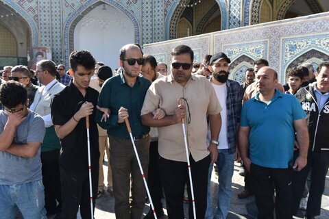 میزبانی حرم امام رضا(ع) از ۱۲۰۰ نابینای سراسر کشور