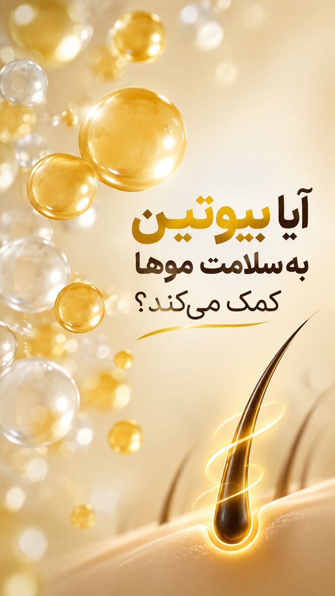آیا بیوتین به سلامت موها کمک می‌کند؟