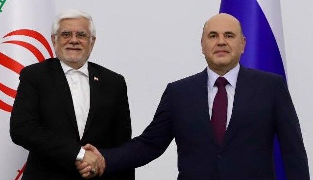 نخست‌وزیر روسیه در دیدار با عارف: گسترش همکاری‌های اقتصادی با ایران اولویت مسکو است