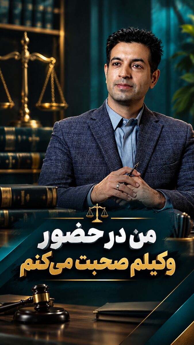 فقط در حضور وکیلم صحبت می‌کنم!