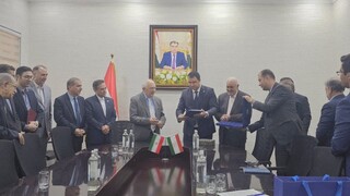 تفاهم‌نامه همکاری میان اتاق‌های بازرگانی مشهد و دوشنبه امضا شد