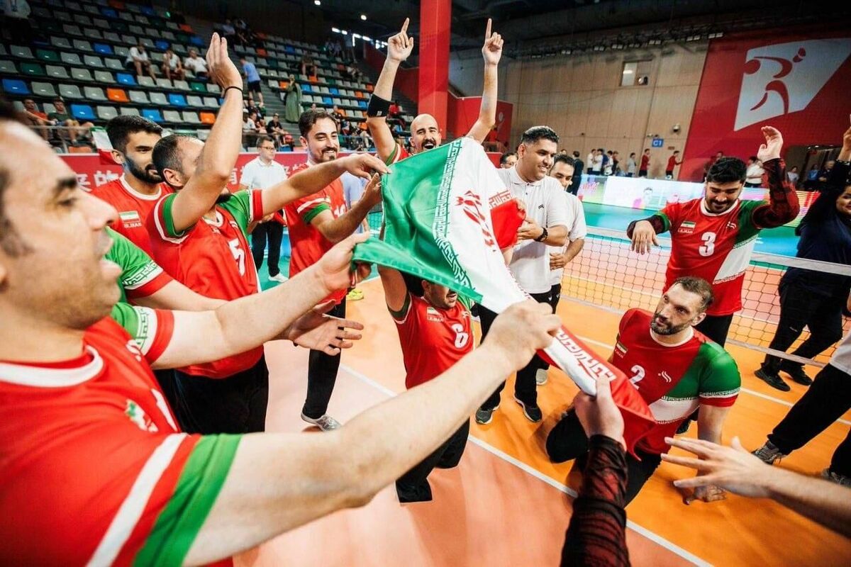 ایران جنگ صدرنشینی والیبال نشسته ناگویا را برد