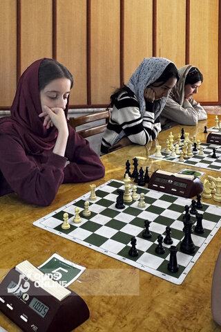 مسابقات شطرنج سریع دختران و پسران خراسان رضوی