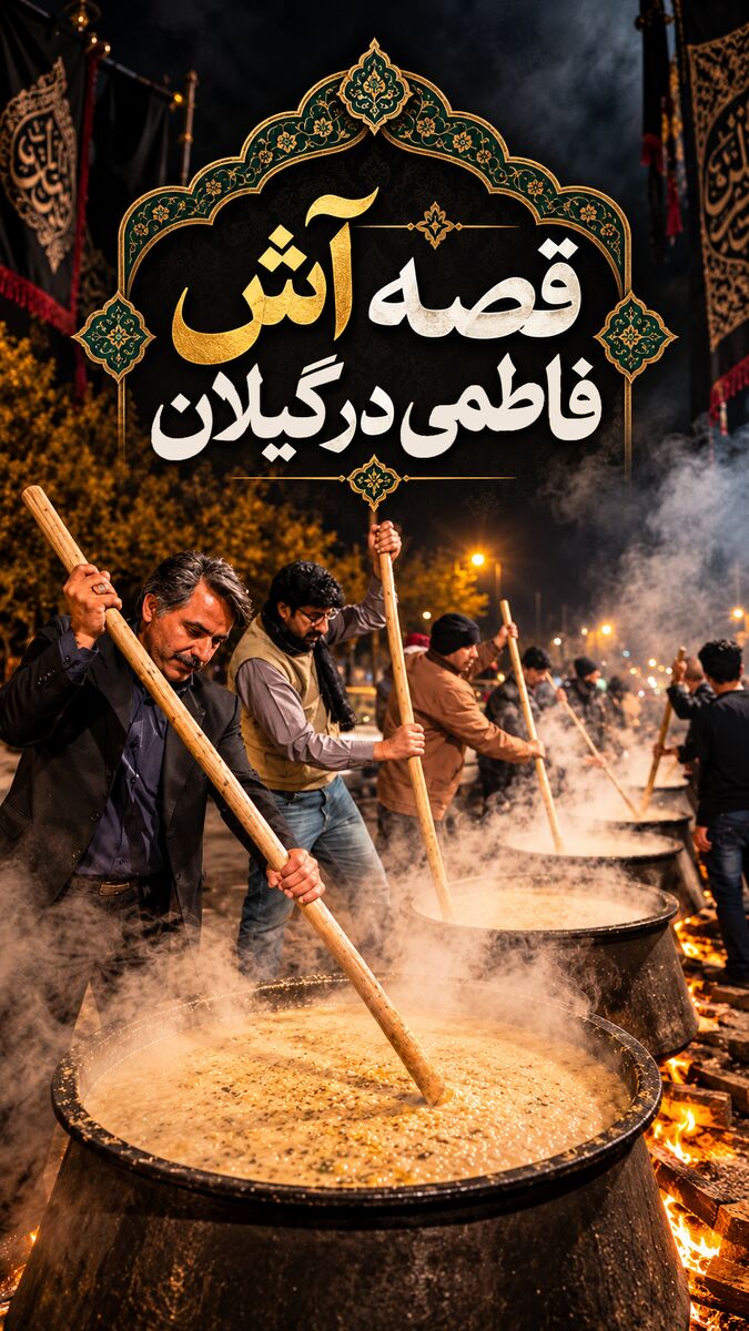 قصه آش فاطمی در گیلان