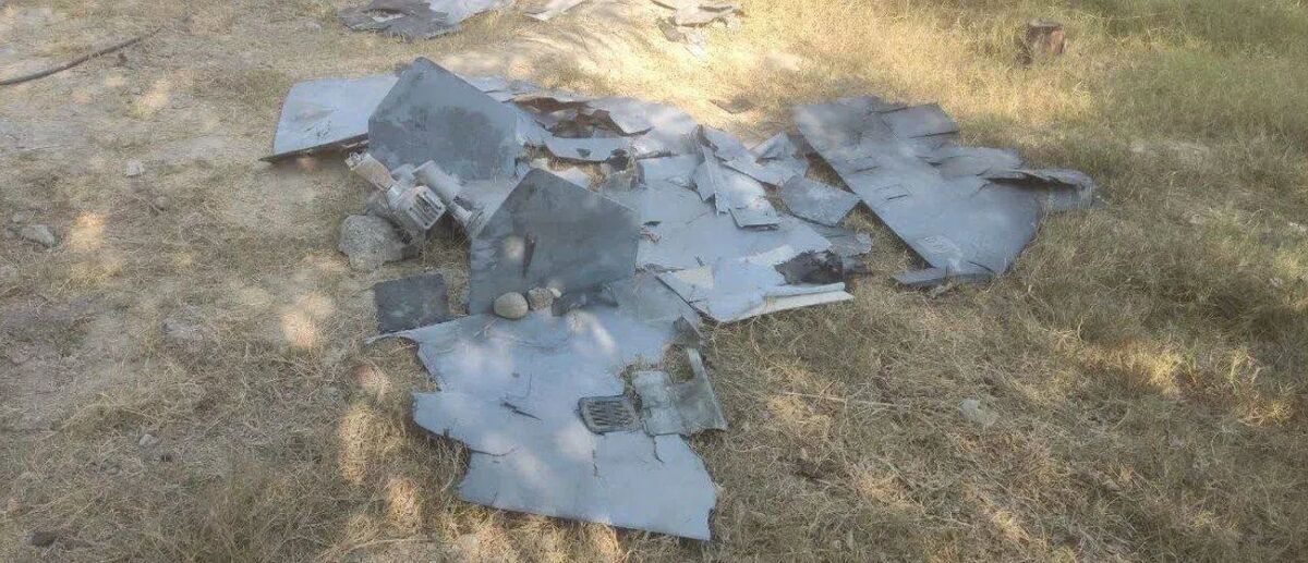 انهدام یک پهپاد لوکاس در آسمان بندرعباس