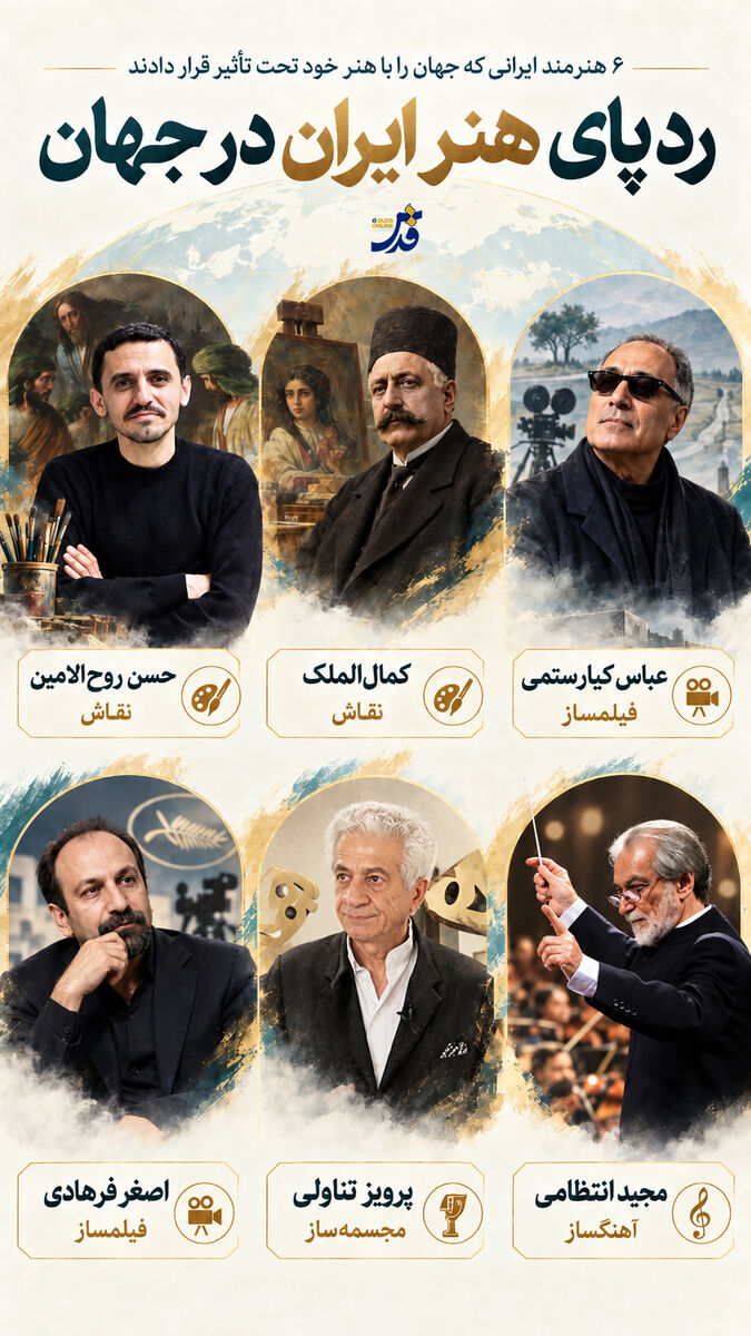 ردپای هنر ایران در جهان