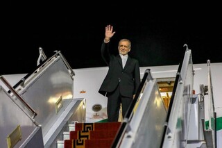 رئیس‌جمهور تهران را به مقصد مسکو ترک کرد