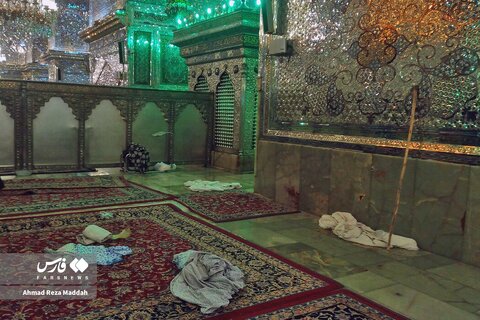 عکس | تصاویری از شب خونین شاهچراغ(ع) در پاییز ۱۴۰۱ ؛ روایت حمله تروریستی۴ آبان