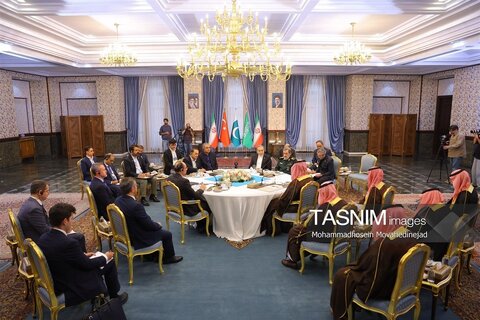 عکس | تصاویری از نشست چهارجانبه ایران، پاکستان، ترکیه، عربستان