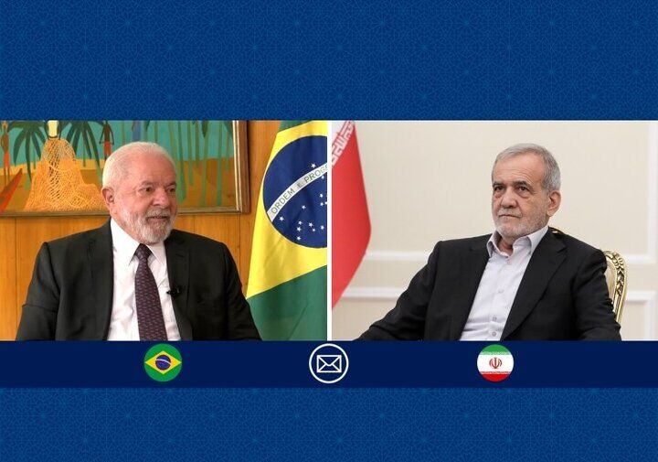 پزشکیان پیروزی لولا داسیلوا را تبریک گفت؛ تأکید بر گسترش روابط ایران و برزیل