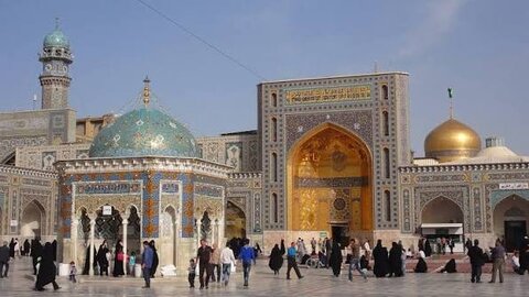 تجهیز آبخوری‌های صحن جمهوری اسلامی حرم رضوی به شیرآلات نی‌دار برای کاهش مصرف پلاستیک