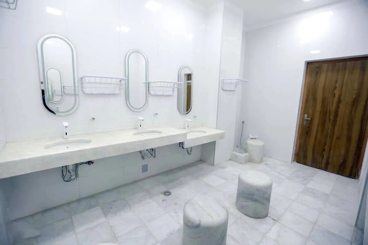 وضوخانه جدید رواق امام خمینی (ره) به بهره‌برداری رسید