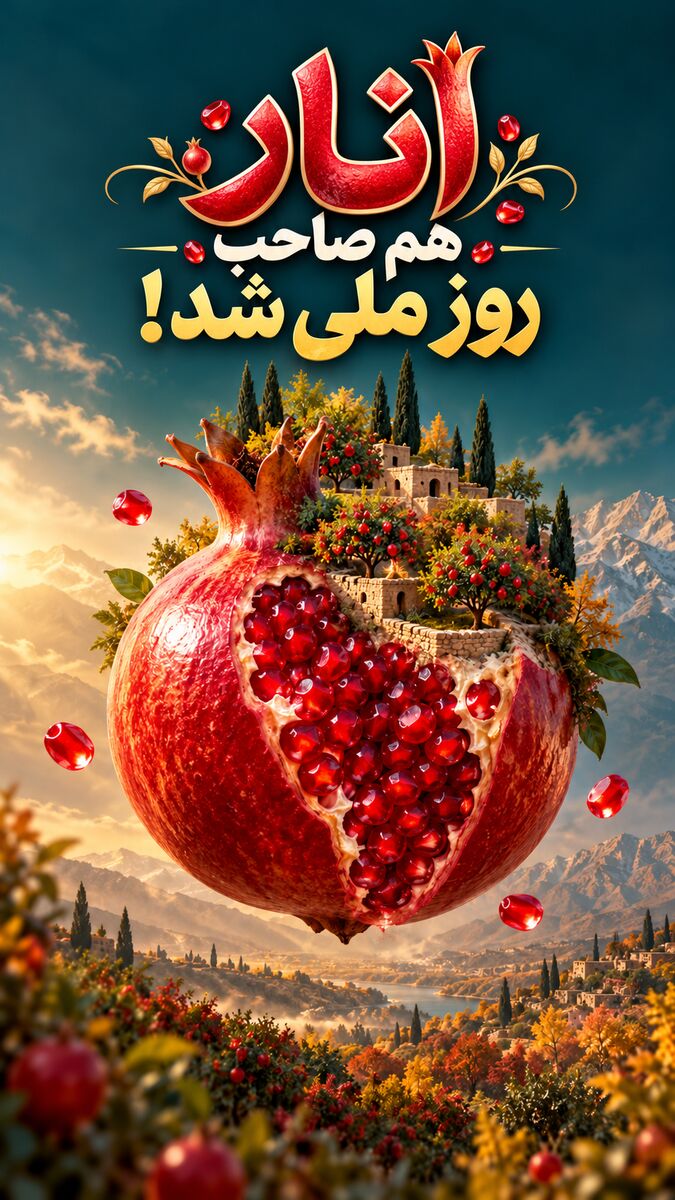 انار هم صاحب روز ملی شد!