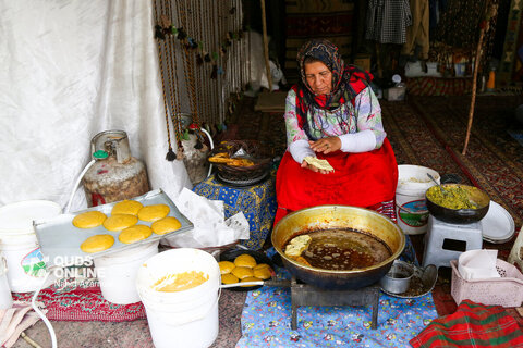 گزارش تصویری | جشنواره رنگ و طعم پاییزی در باغ مشهد