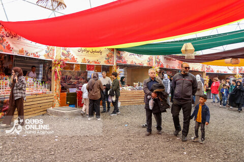 گزارش تصویری | جشنواره رنگ و طعم پاییزی در باغ مشهد